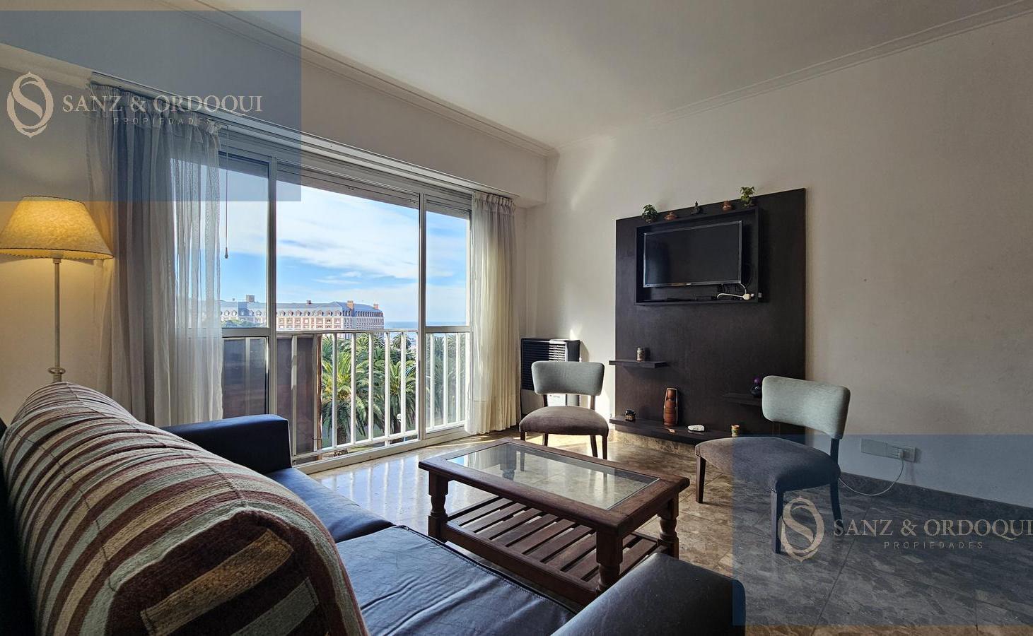 Departamento en Plaza Colón · 3 amb con vista al mar