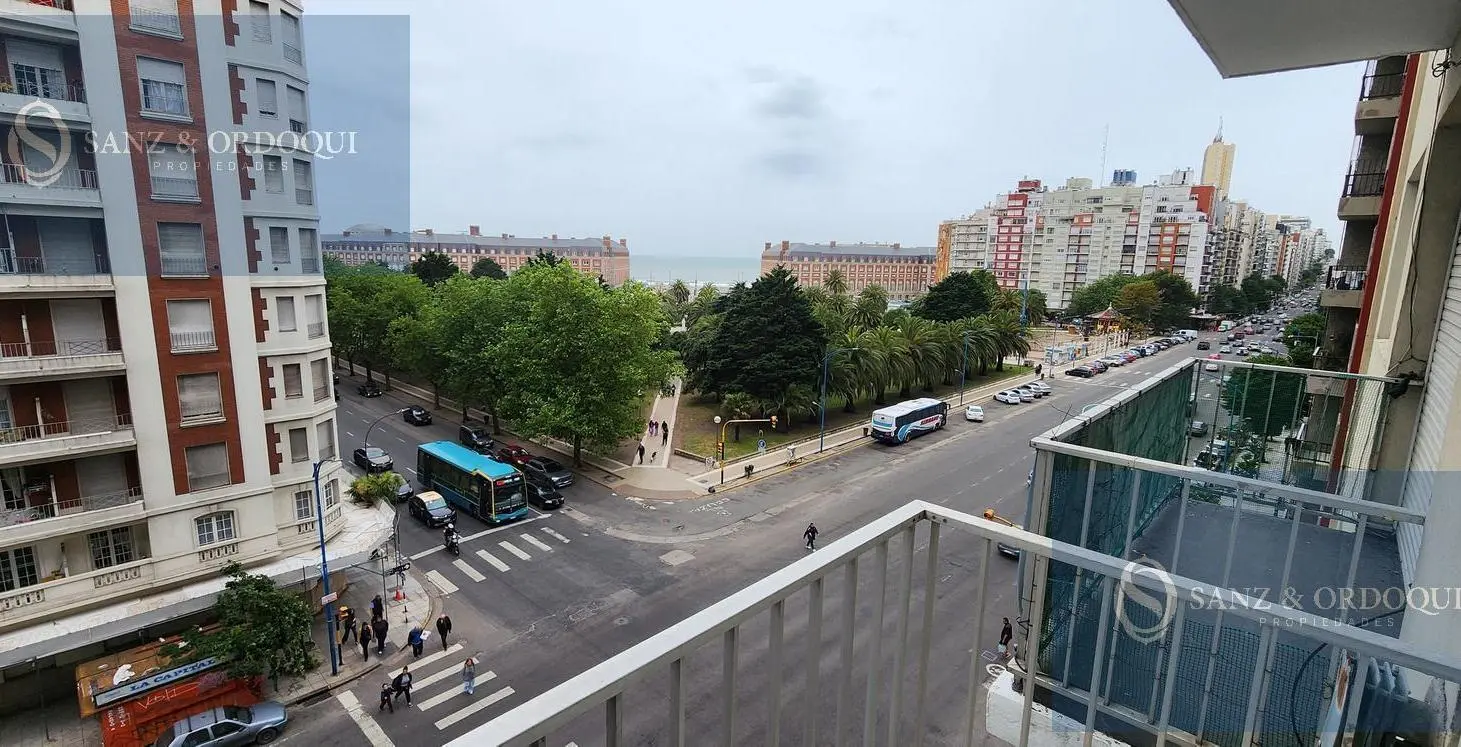 Alquiler Temporario - Departamento Monoambiente reciclado con vista la mar - Av. Colon 2114 4