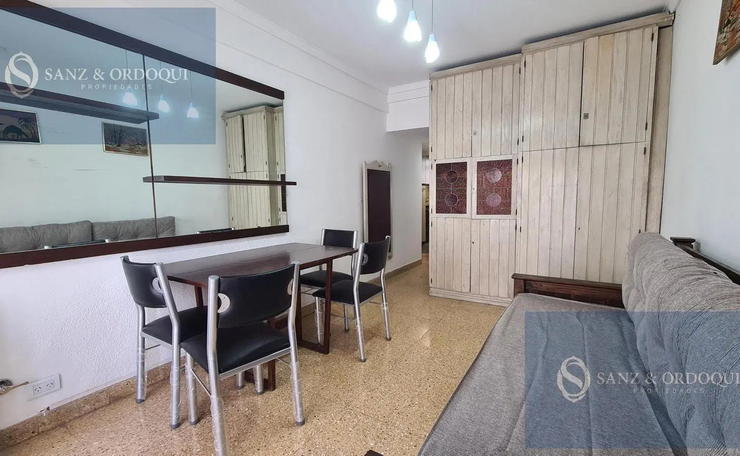 Alquiler temporario - Departamento dos ambientes con balcon - Santa fe 2046 3