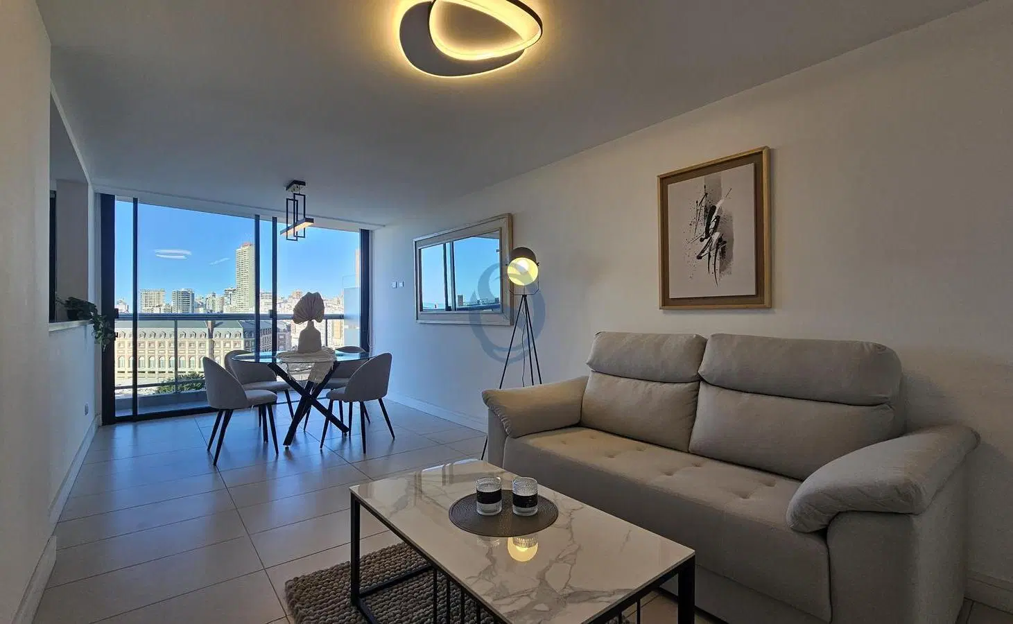 Venta Departamento dos ambientes a estrenar con vista abierta a Plaza Colon 1