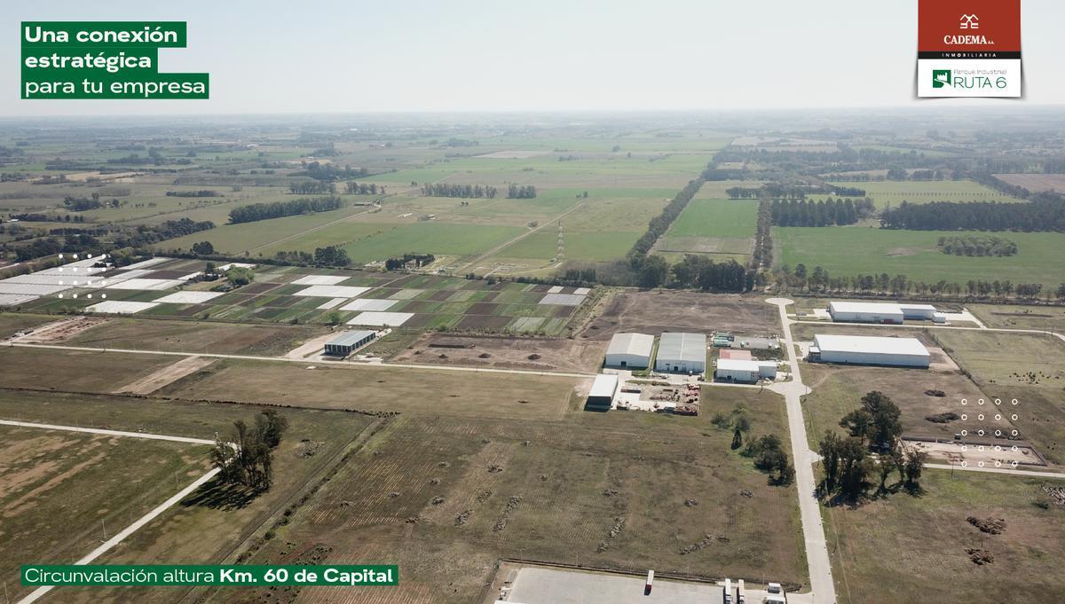 Lote Industrial en Parque Industrial Ruta 6 de 3200 m2