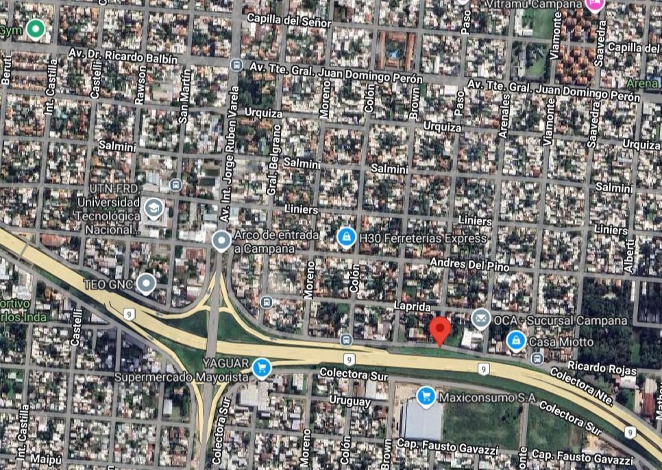 Foto de Terreno en Venta, de 234 m2. Colectora Norte y Paso. Campana, imagen 2