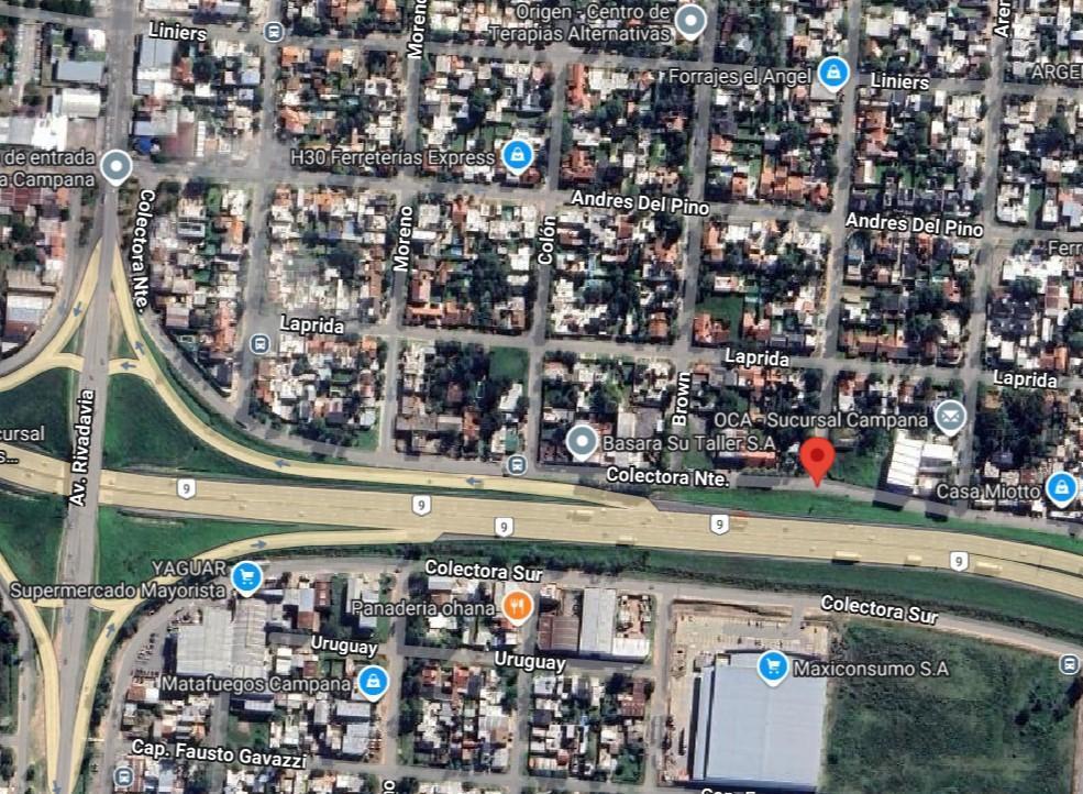 Foto de Terreno en Venta, de 234 m2. Colectora Norte y Paso. Campana, imagen 3