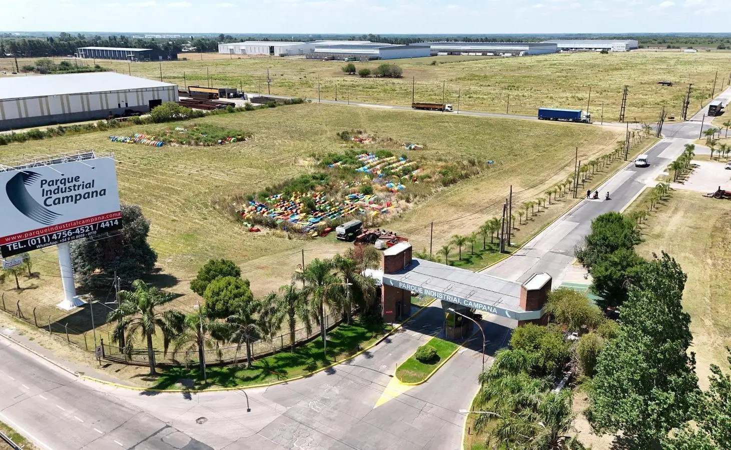 Lote Industrial de 10.508 m2 en Venta en Parque Industrial Campana 5