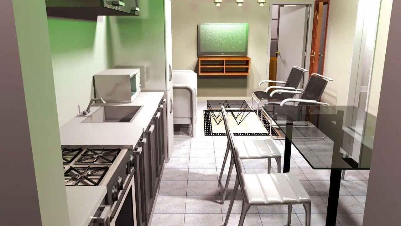 Departamento 2 ambientes. | DAVID MAGDALENA al 2800 5