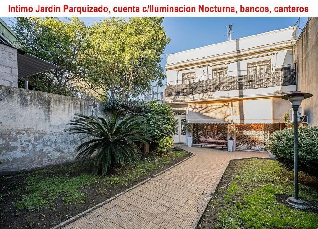 3y1/2 Amb Ph T/Casa 2 Patios PB Apto Profes Frente con Jardin Parquizado Parque 5