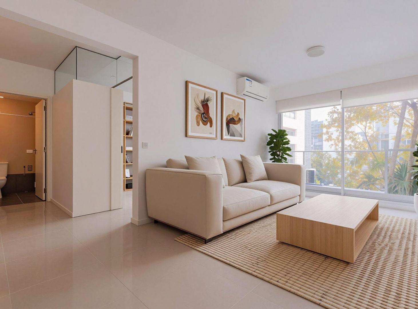 ALQUILER 2 AMBIENTES C/ BALCON COCHERA Y AMENITIES