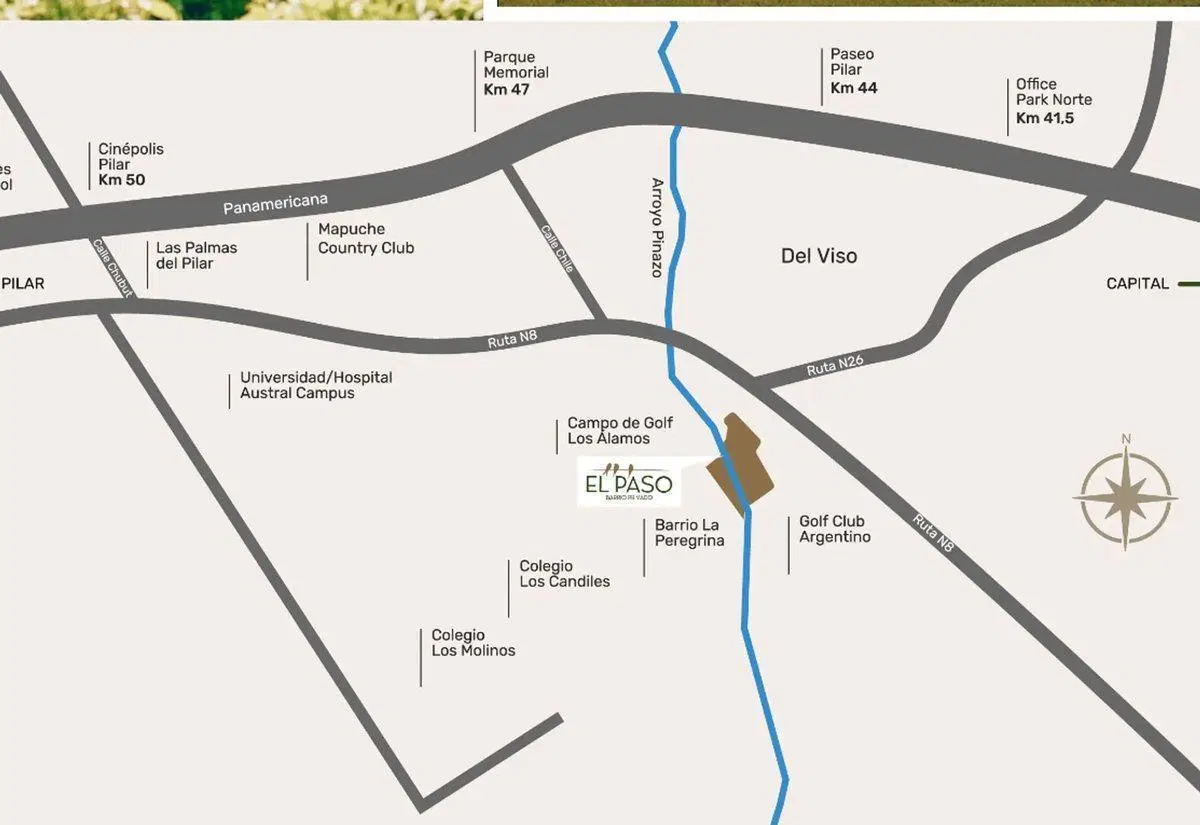 VENTA LOTE EN EL BARRIO PRIVADO EL PASO PILAR 2