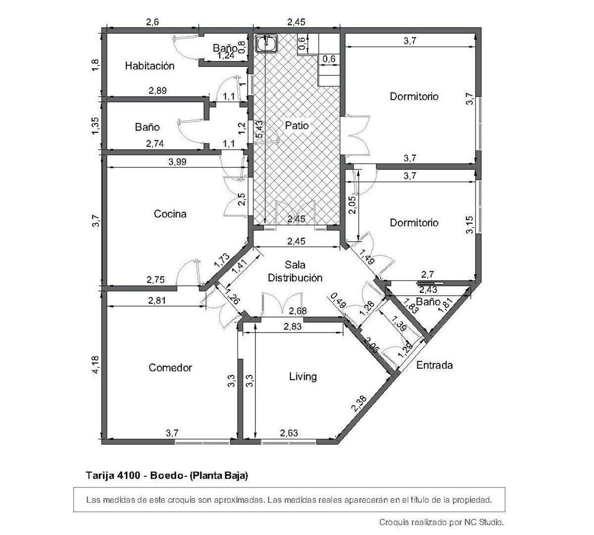 Venta casa 6 ambientes - Boedo