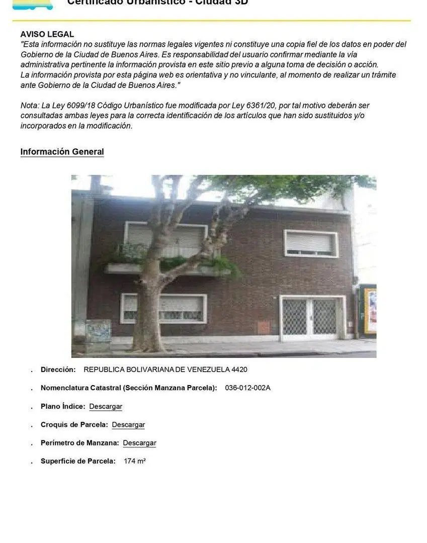 VENTA LOTE ALMAGRO CABALLITO 2