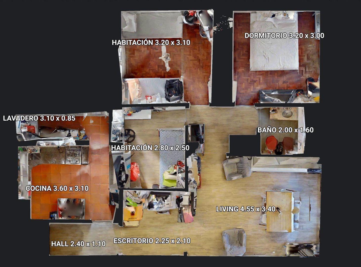 Foto de VENTA DPTO 3 AMB BALCON Y DEPENDECIA APTO CREDITO, imagen 3