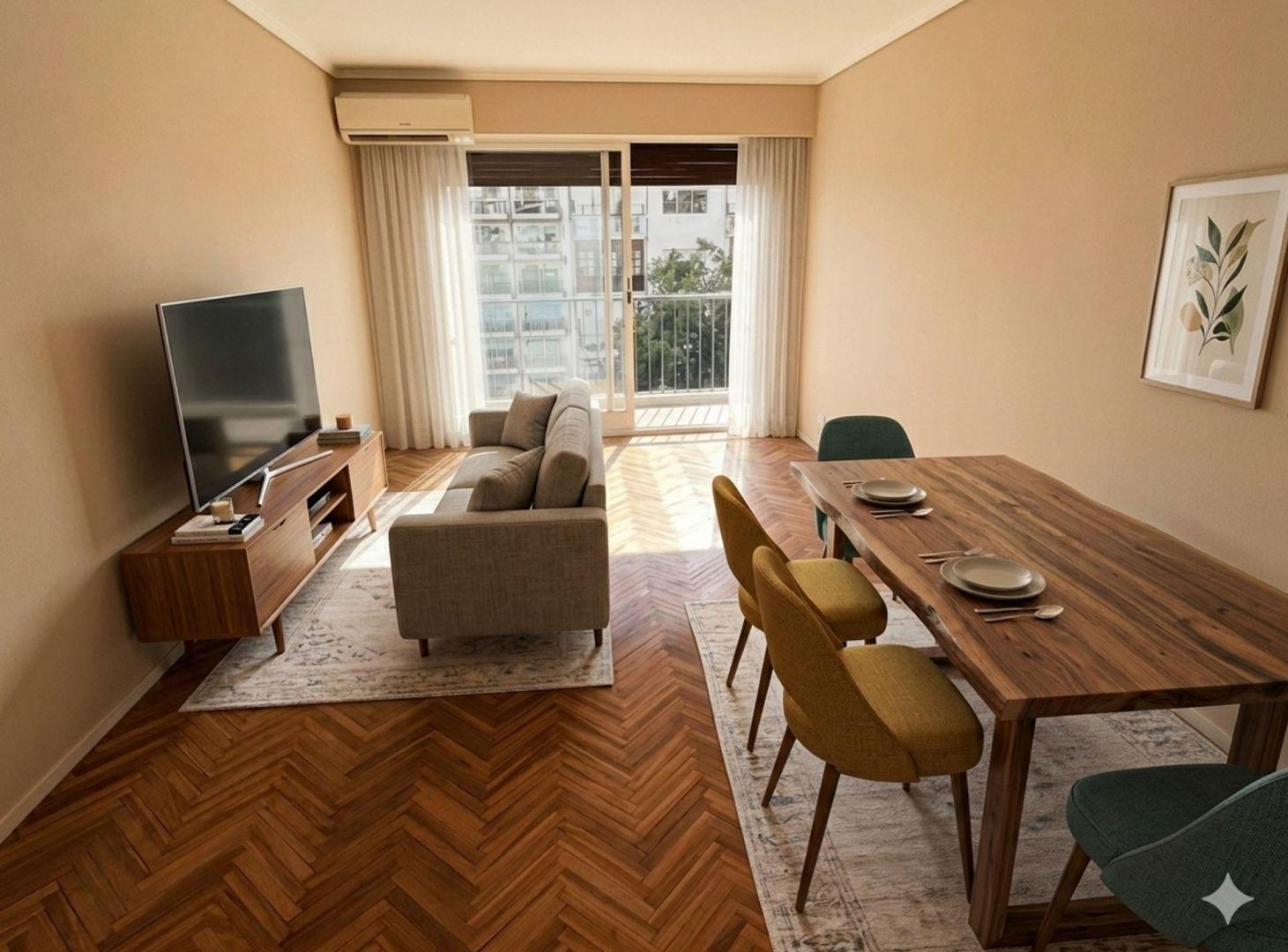 Foto de ALQUILER DEPARTAMENTO PALERMO 3 AMB C/DEPENDENCIA, imagen 5
