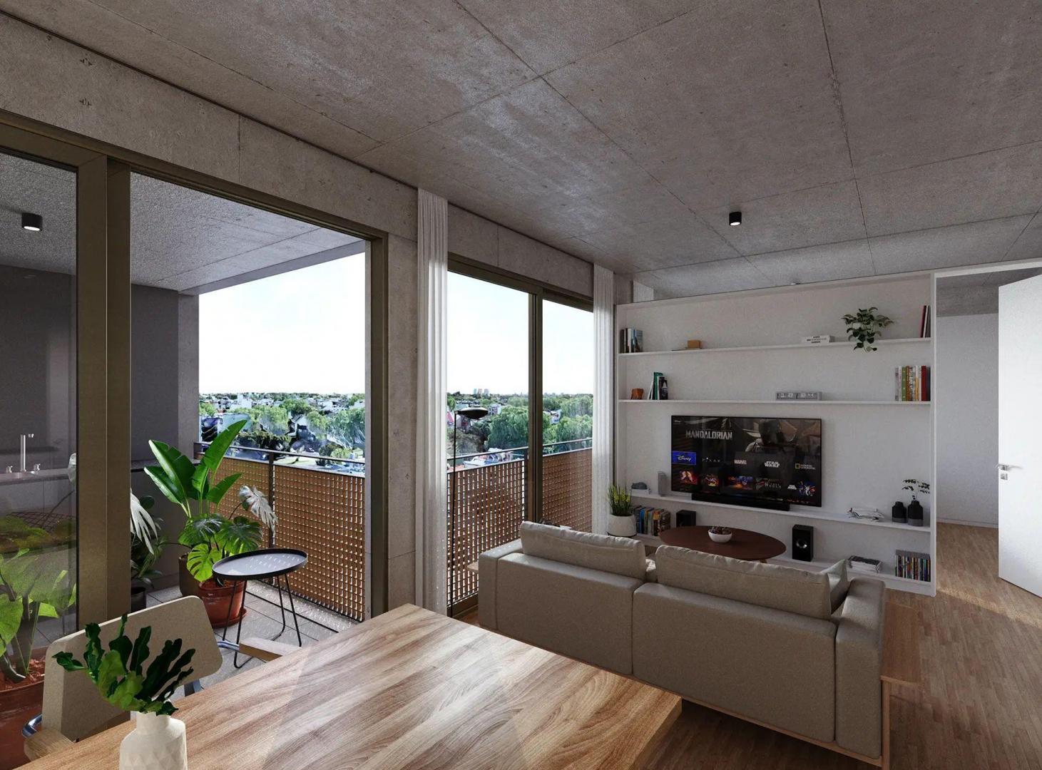 Foto de VENTA 2 AMBIENTES CON BALCON TERRAZA Y PARRILLA, imagen 3