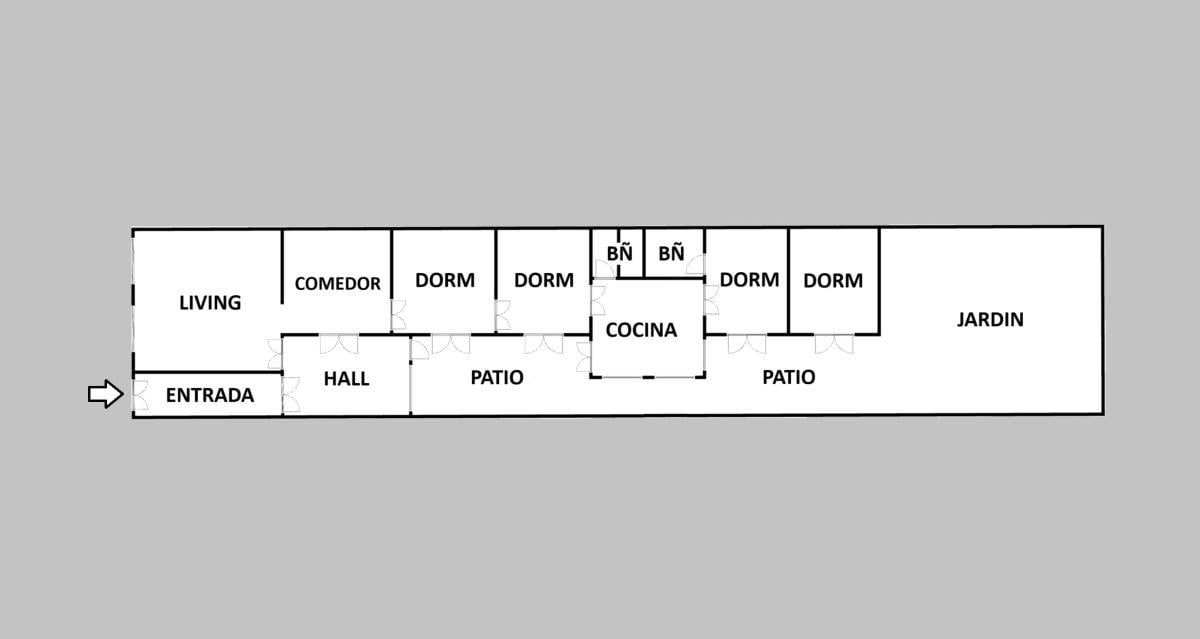 Venta │ Monserrat│casa de 6 Ambientes con Patio y Jardin