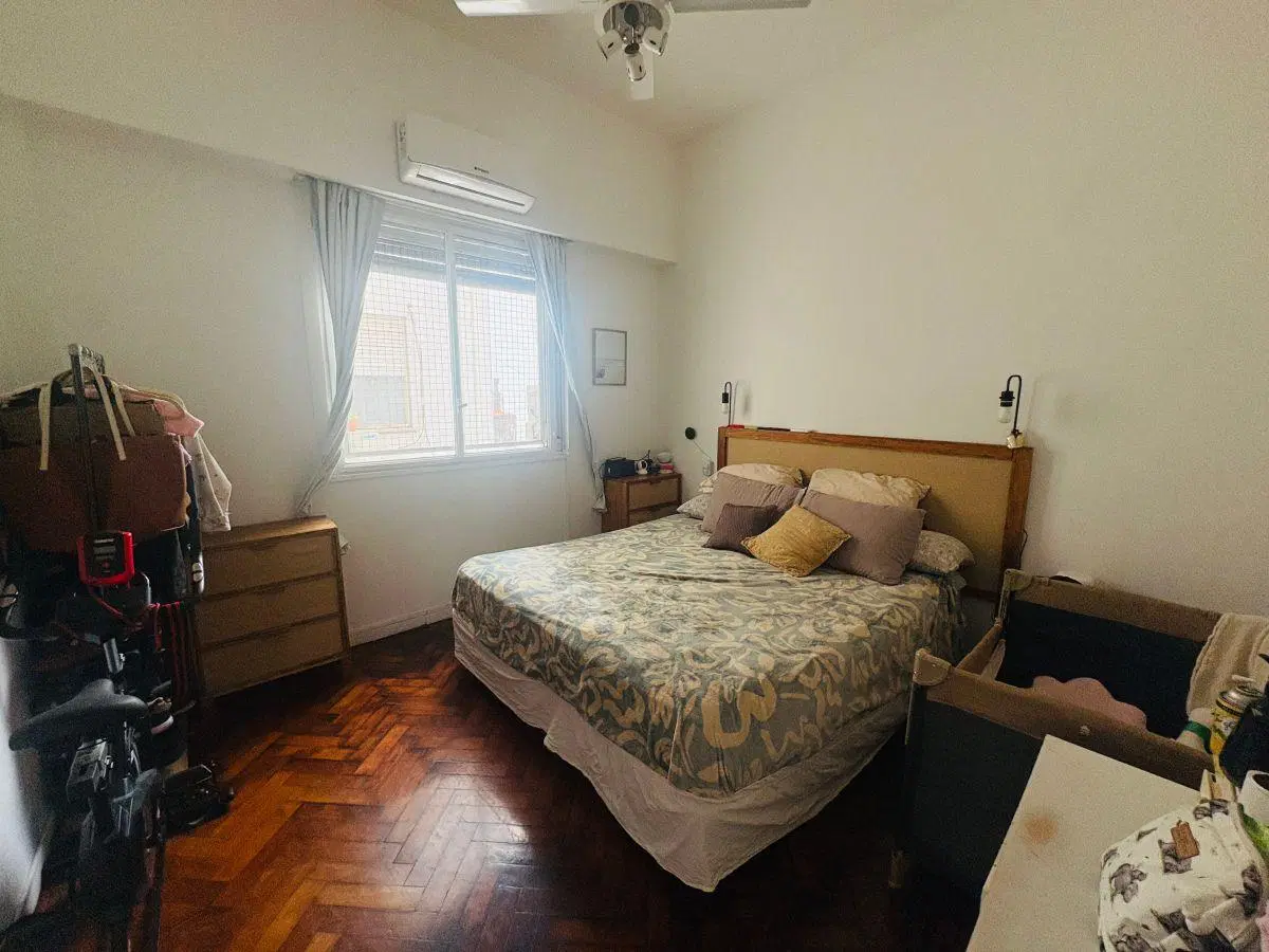 Departamento reciclado a nuevo con 2 habitaciones y dependencia 5