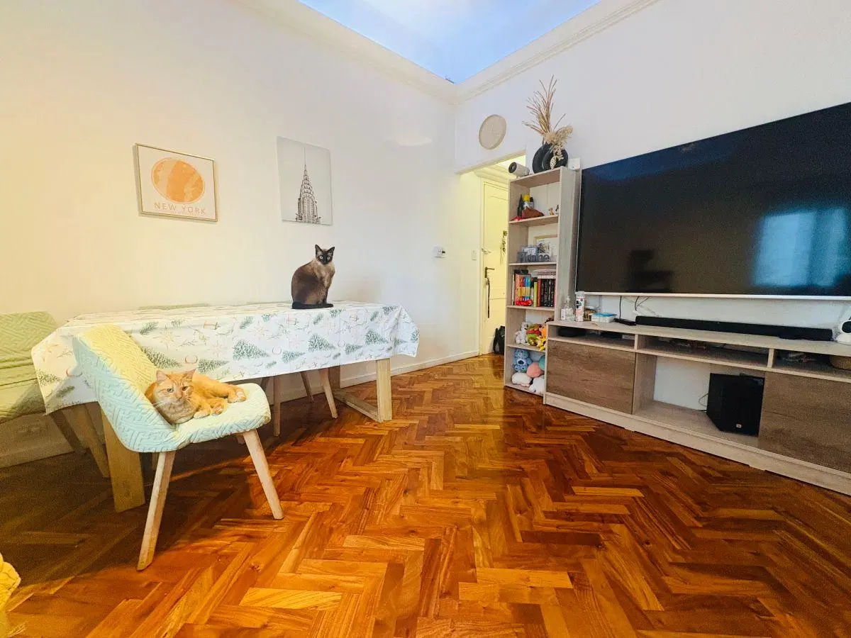 Departamento reciclado a nuevo con 2 habitaciones y dependencia 2