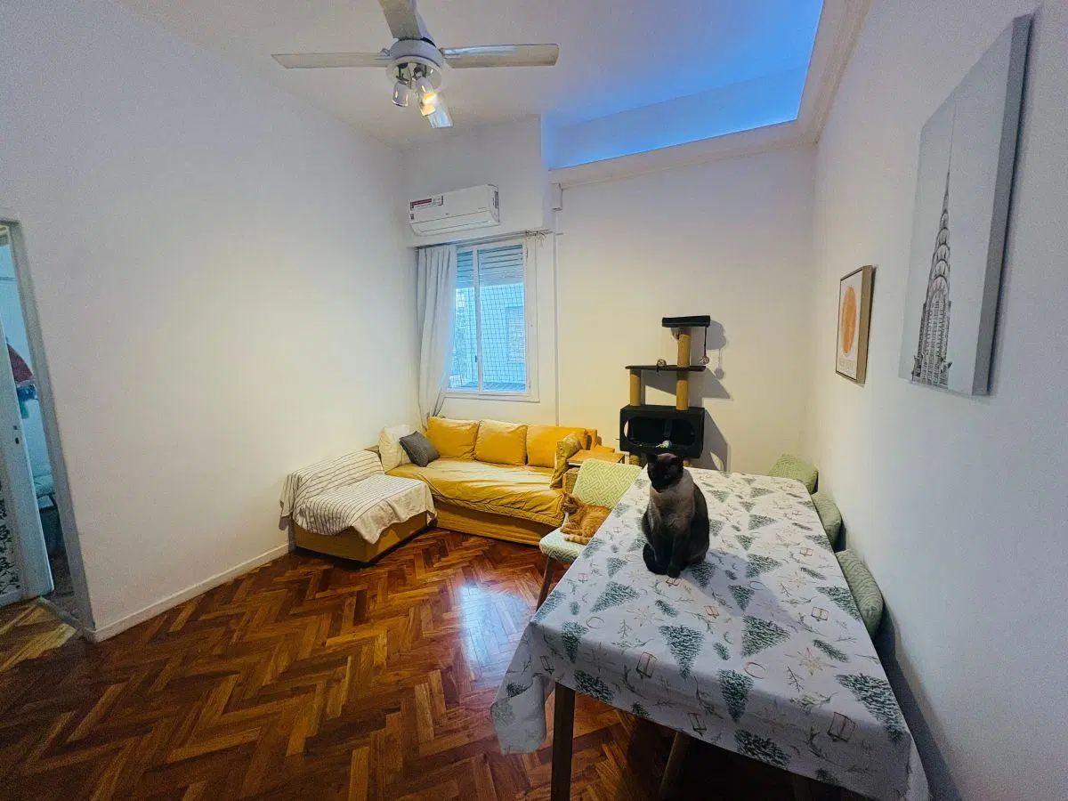 Departamento reciclado a nuevo con 2 habitaciones y dependencia 2