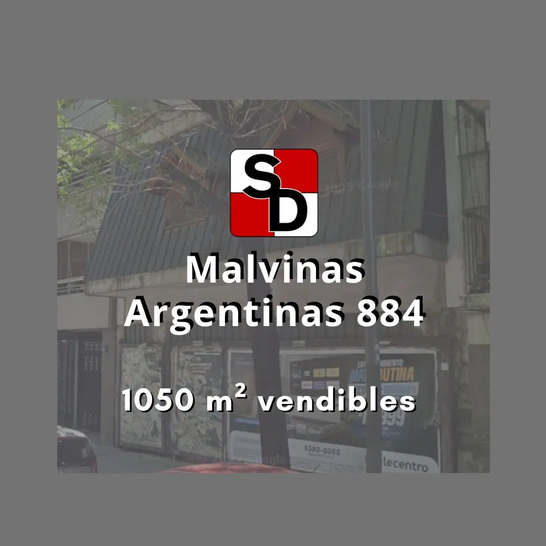 Venta │Terreno│ USAA │ 8,66 x 17 │ 1050 m2 vendibles aprox 1