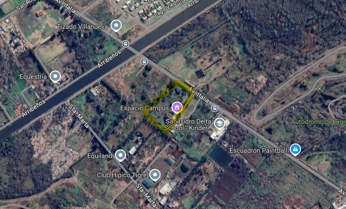 Oportunidad Inversor. Terreno sobre Av. Italia en Villanueva