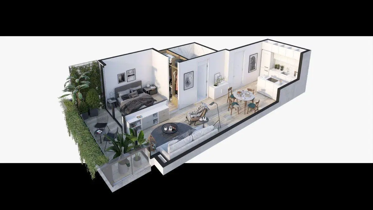 VENTA 2 AMB C/BALCON A ESTRENAR AMENITIES PALERMO 4