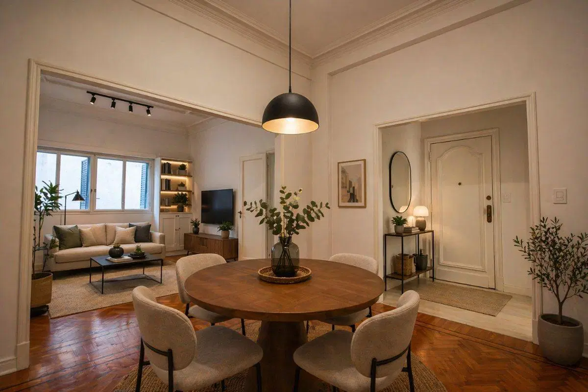 VENTA DEPARTAMENTO 3 AMBIENTE  ESCRITORIO RECOLETA 2
