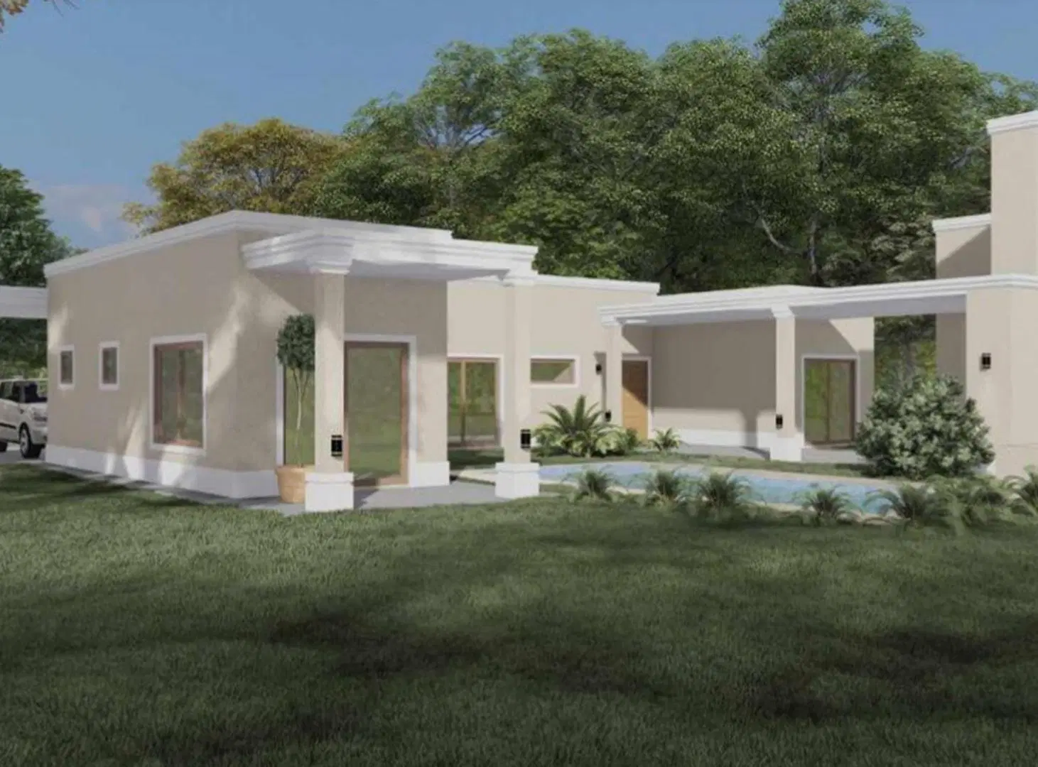 VENTA LOTE TERRENO CON OBRA INICIADA CLUB DE CAMPO 3