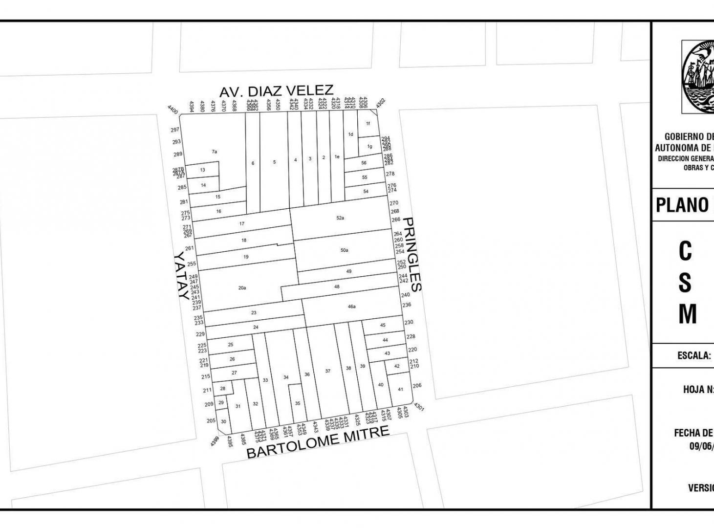 Foto de VENTA LOTE ALMAGRO - IDEAL DESARROLLO - FRENTE ORT, imagen 4