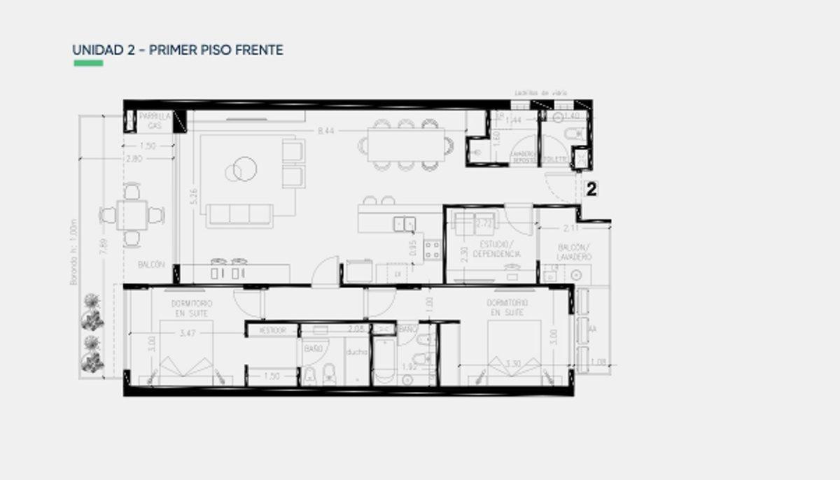 Foto de 3 AMBIENTES C/DEP BALCÓN TERRAZA C/PARRILLA PROPIA, imagen 5