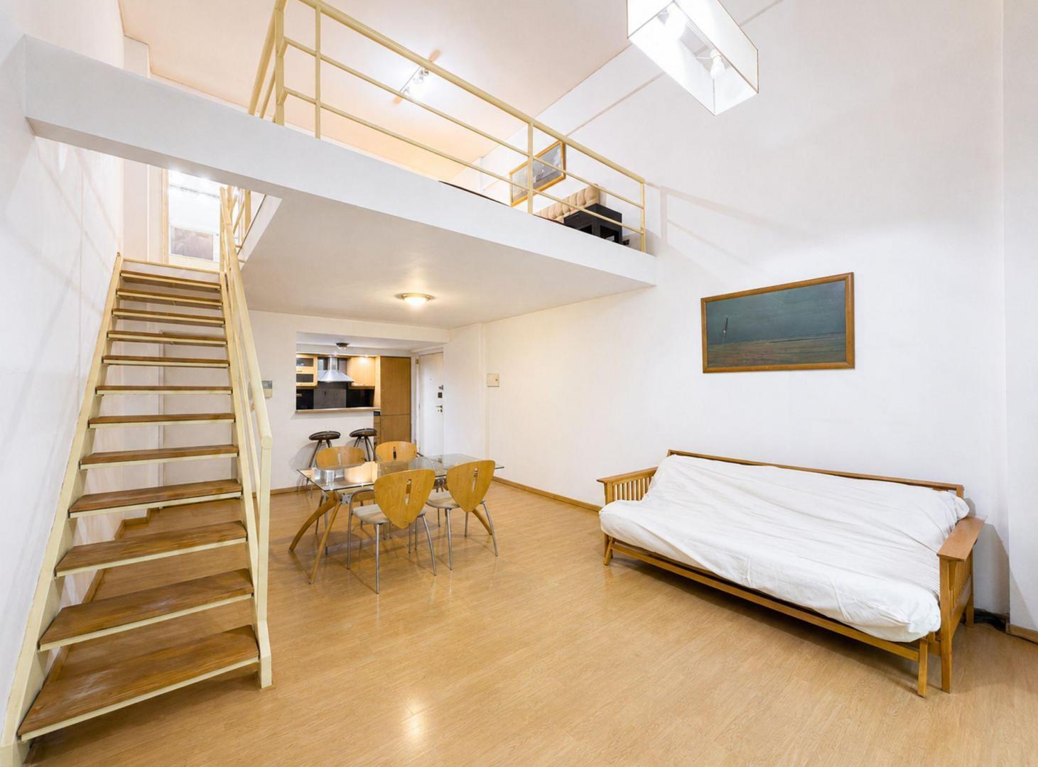 Foto de VENTA DEPTO LOFT 2 AMB C/BALCON Y COCHERA RECOLETA, imagen 1