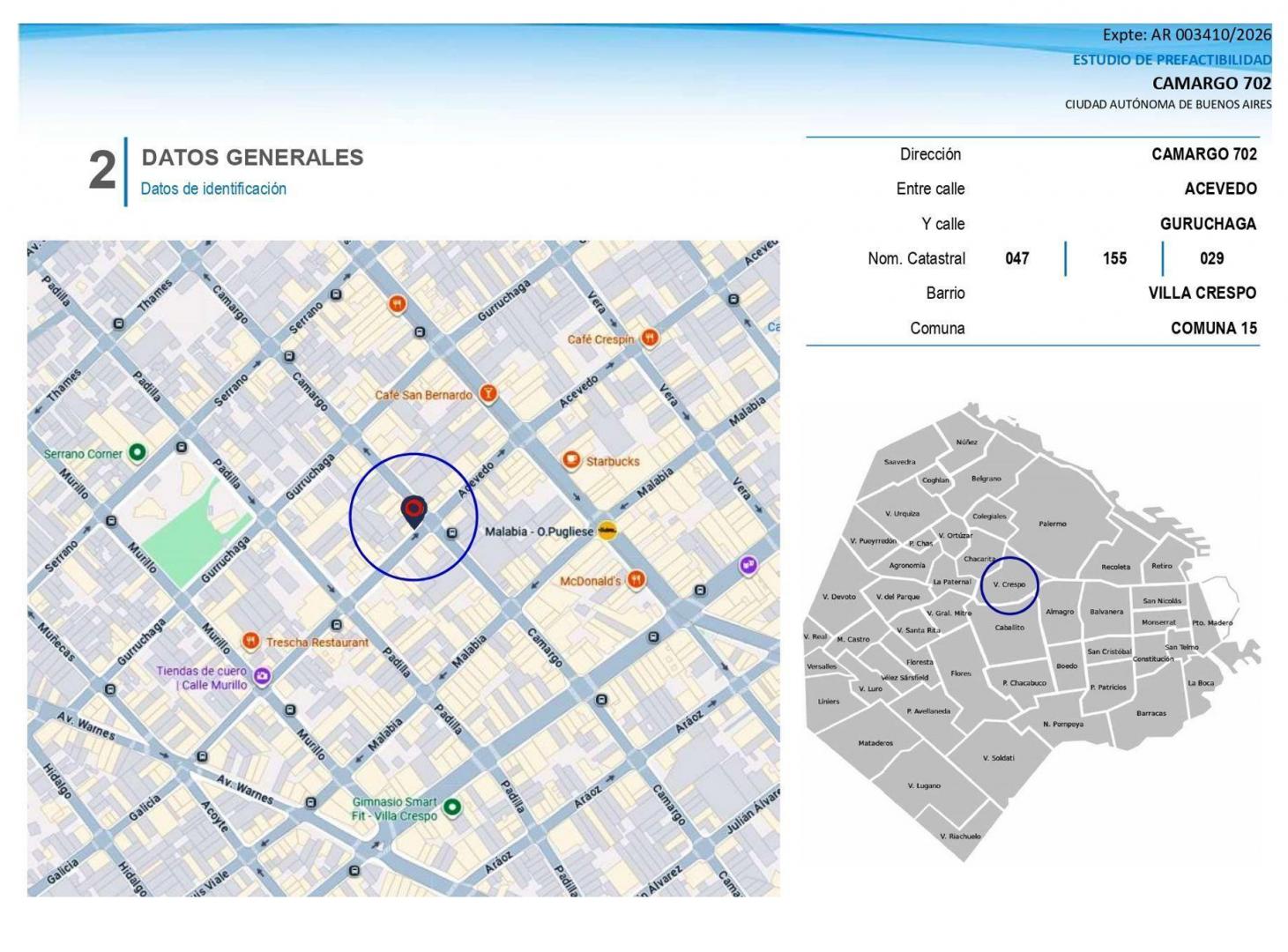 Foto de VENTA LOTE en VILLA CRESPO, imagen 2