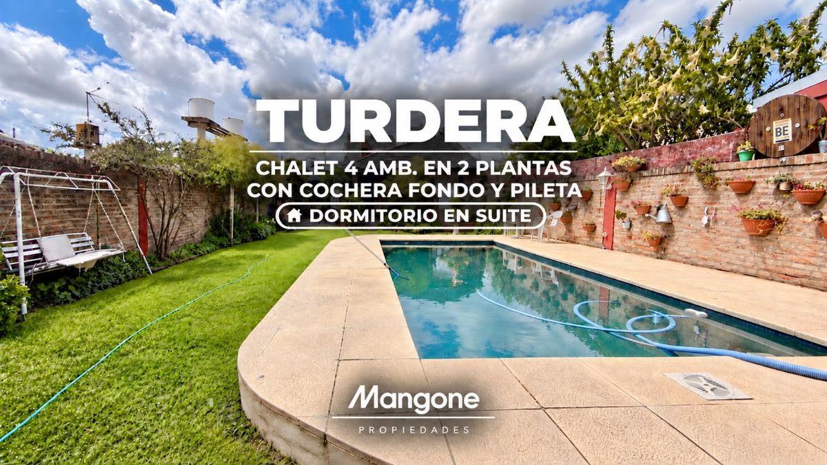 Foto de CHALET 4 AMBIENTES CON COCHERA, FONDO Y PILETA. LOTE 9,53x40 mts., imagen 1