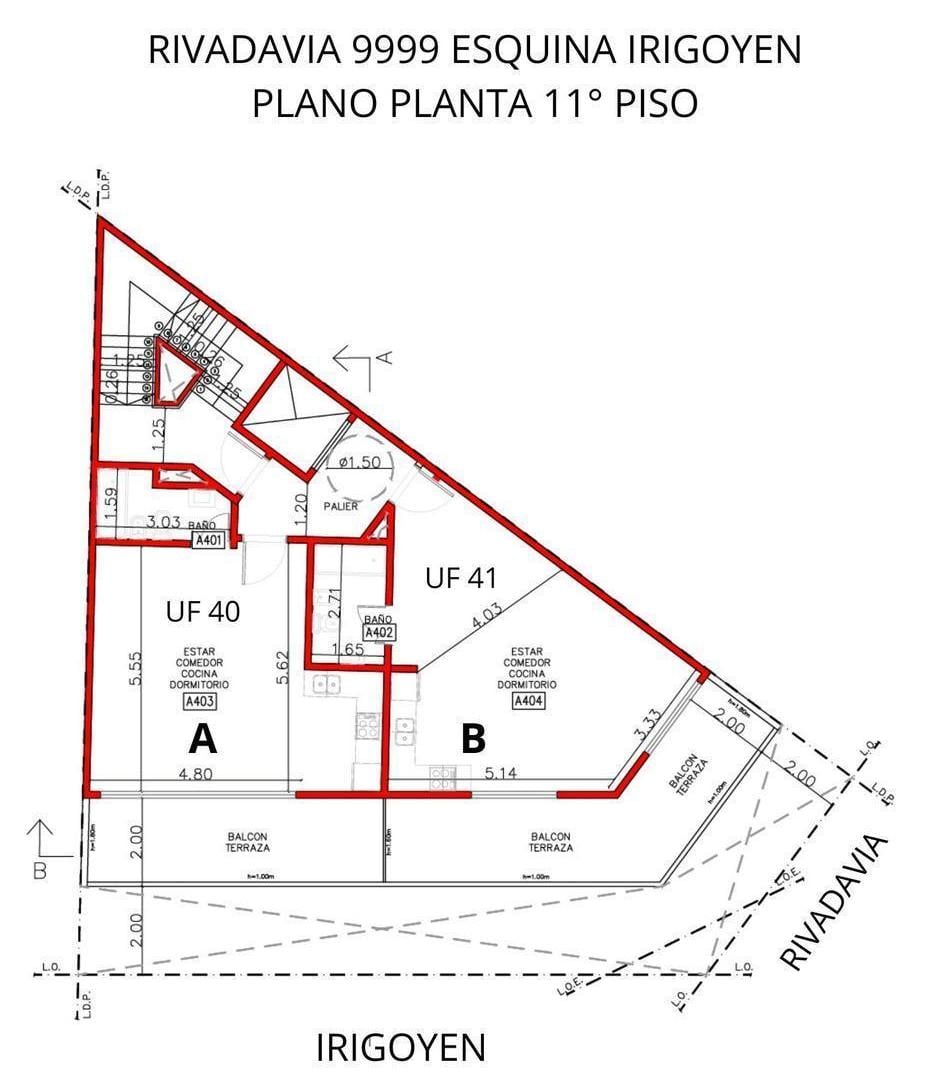 Dpto - 1 amb en pozo - Rivadavia 9999, Villa Luro