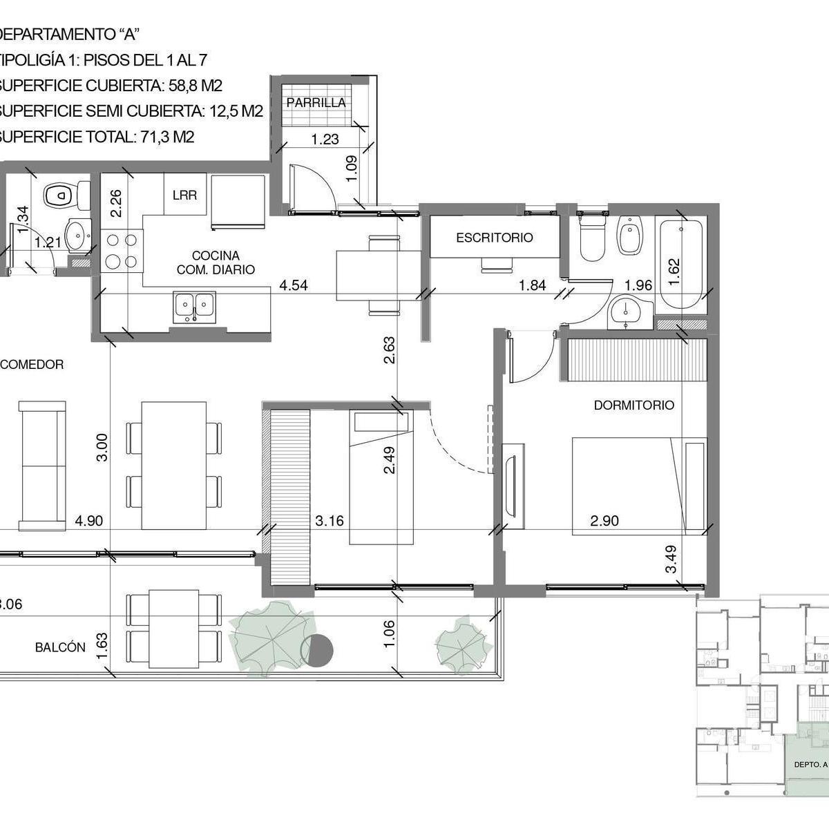 VENTA DEPARTAMENTO EN OBRA EN BALLESTER