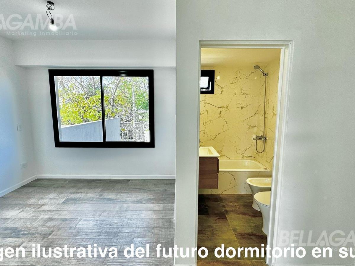 Departamento cuatro ambientes con balcón de pozo en Munro financiación