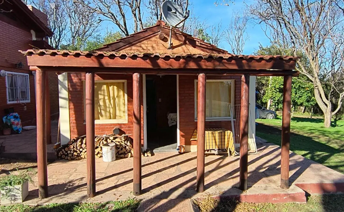Cerro de Oro, Cabañas s/gran lote 18.490 m2 a 300mts asfalto 2