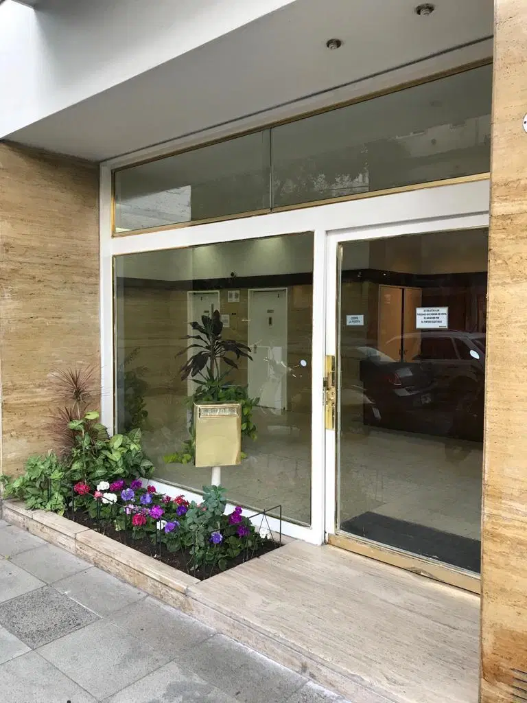 Departamento en 2 ambientes balcon vista al parque las heras 500 DLS x mes 3