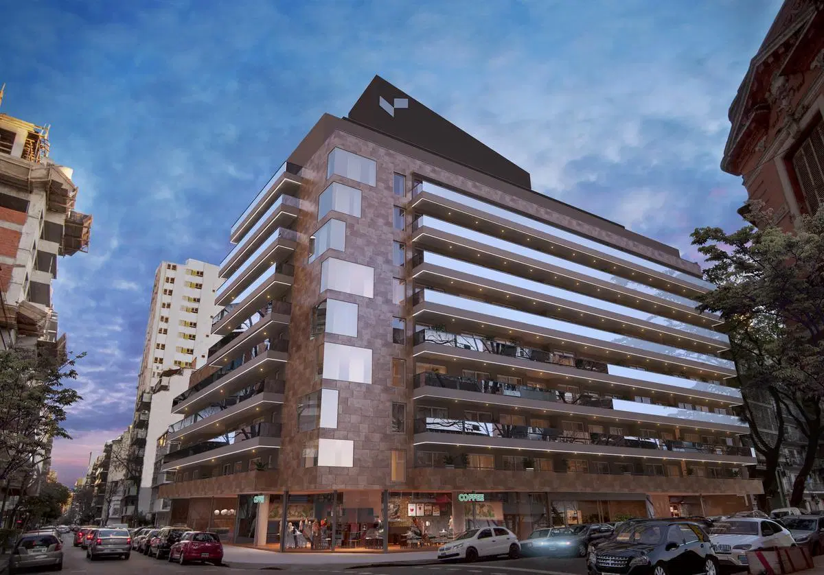 Departamento 3 ambientes con balcón corrido en Belgrano 5