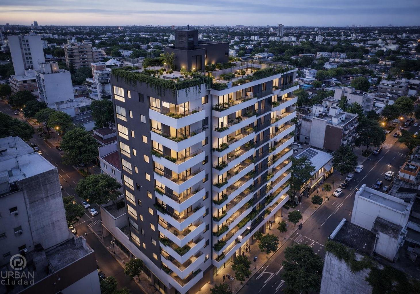 Departamento de un ambiente con balcón en Belgrano