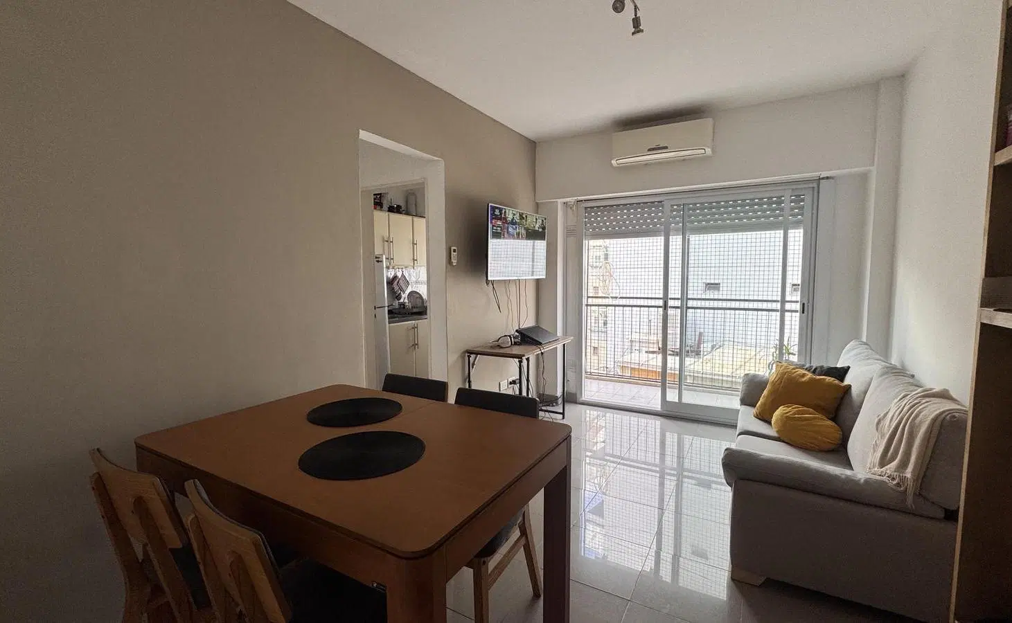 Departamento de dos ambientes en alquiler en Palermo 1