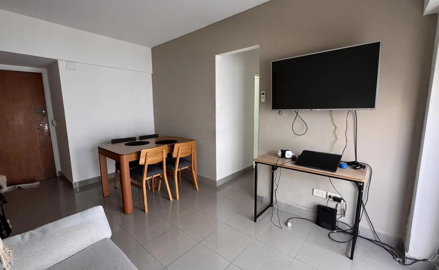 Departamento de dos ambientes en alquiler en Palermo 3
