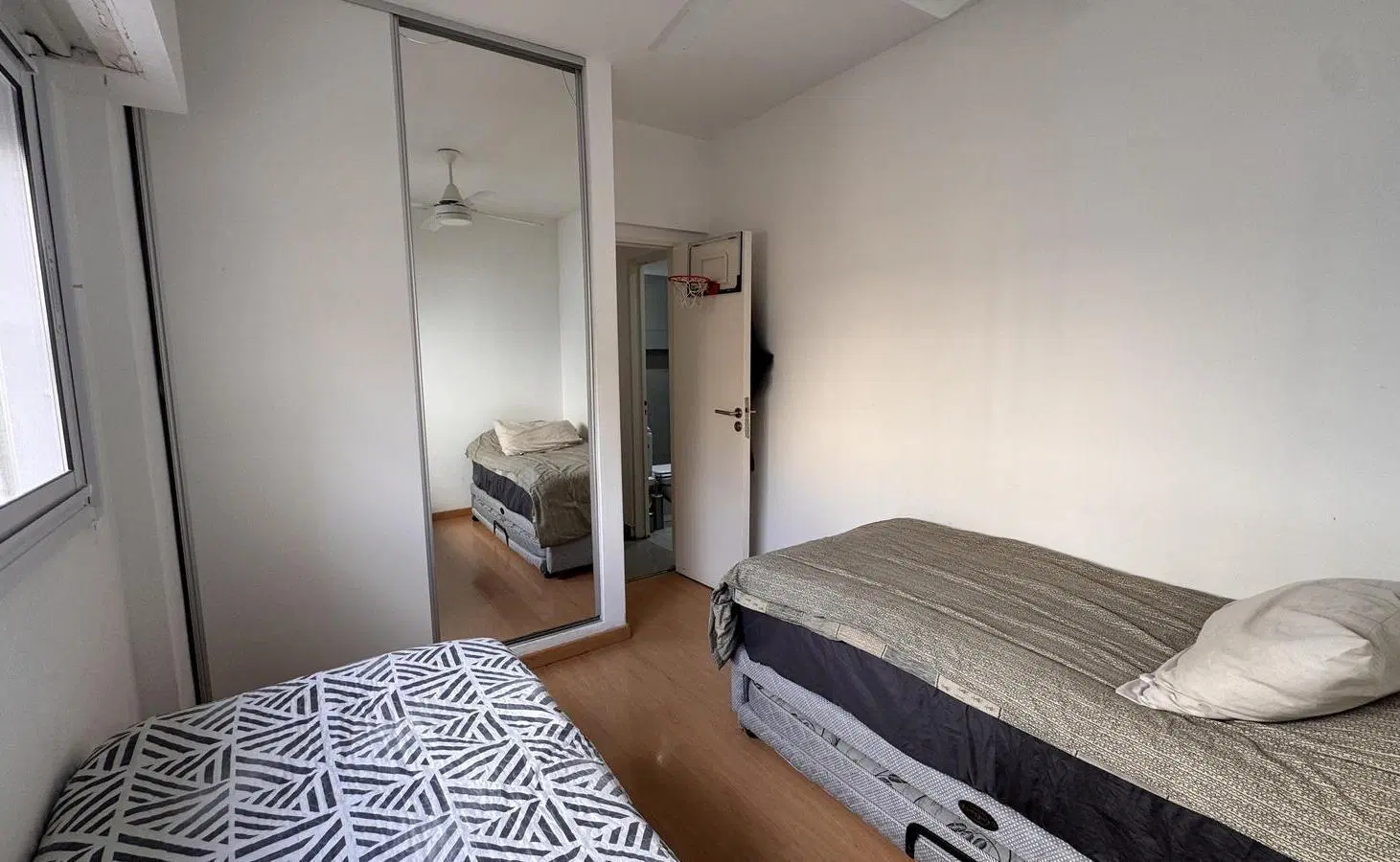 Departamento de dos ambientes en alquiler en Palermo 5