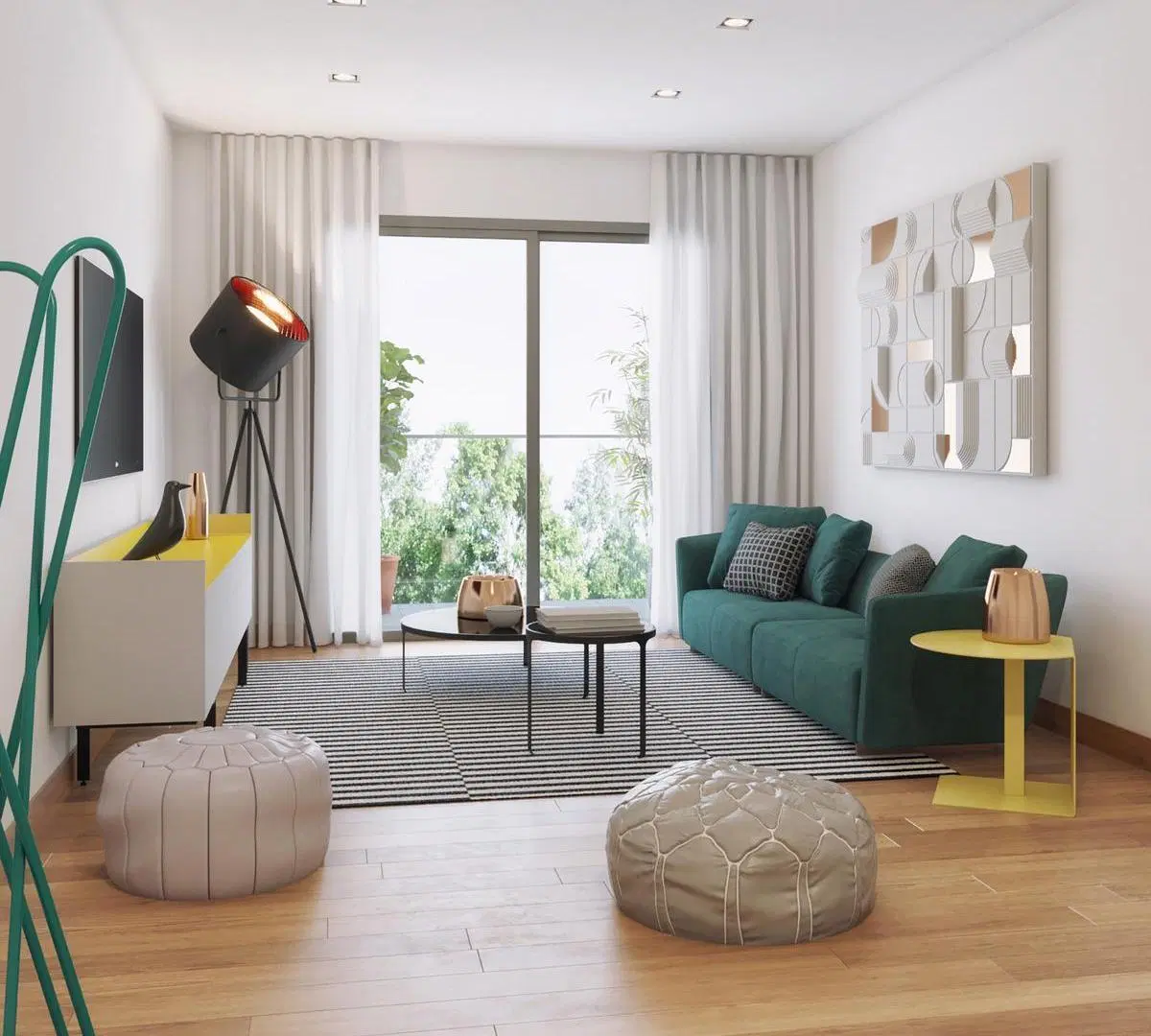 Departamento de tres ambientes en Almagro 3