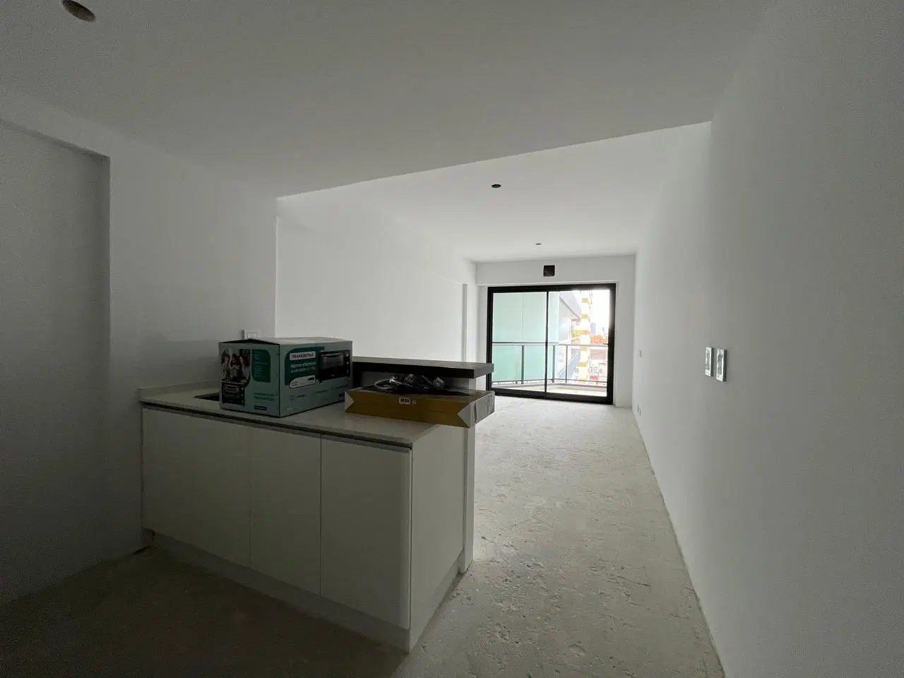 Departamento de un ambiente en Almagro con amenities de categoría 3