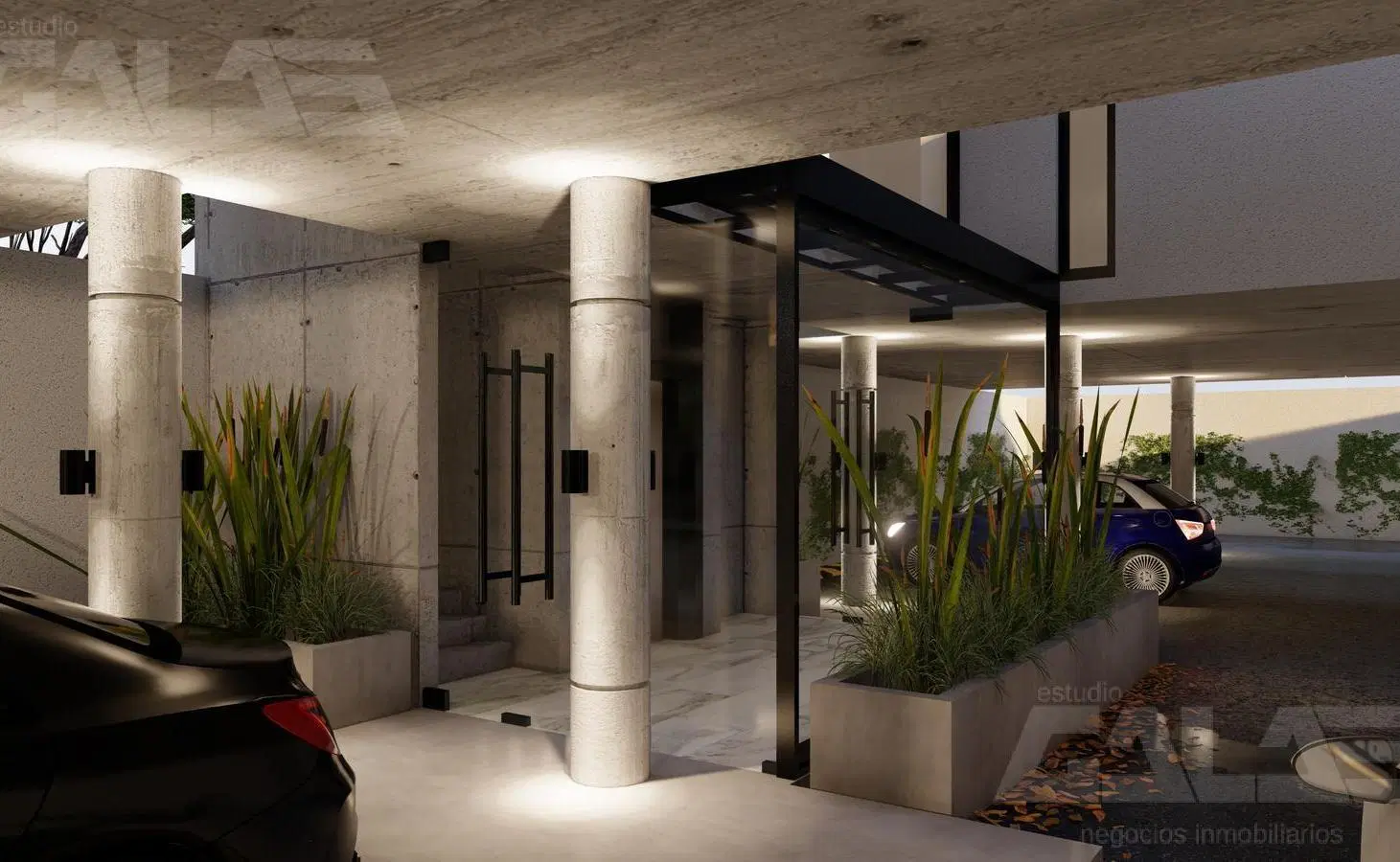 Departamento CURIE GOLF con terraza propia y parrilla, diseño exclusivo y moderno con vista al verde 2