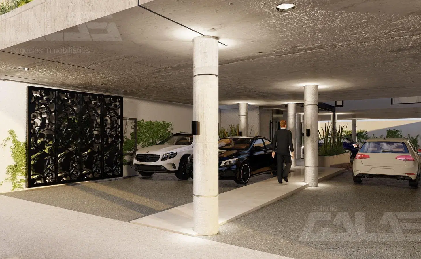 Departamento CURIE GOLF con gran balcón y parrilla propia, diseño moderno y vista al verde 5