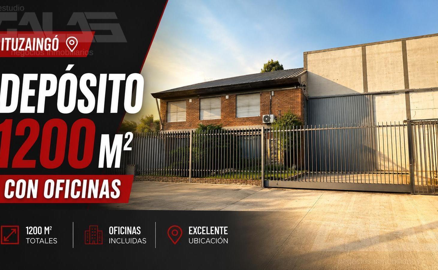 Foto de Depósito en Venta sobre Lote de 1.200 m² en Ituzaingó Sur, imagen 1