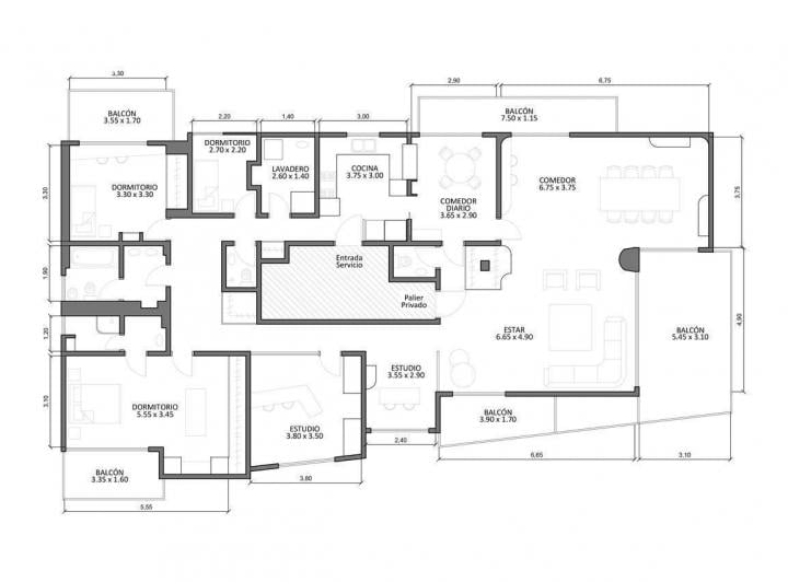 Departamento en Venta - 5 ambientes - Piso Alto - Cochera - Baulera - Belgrano - Belgrano R.