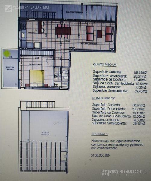 Departamento - Vila Vela. 2 ambientes, 2 balcones   terraza. 3 cocheras.