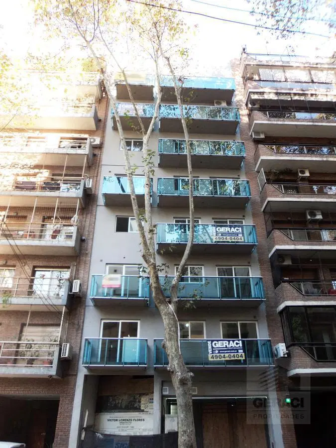 Departamento de 1 ambiente con balcón - Palermo 4