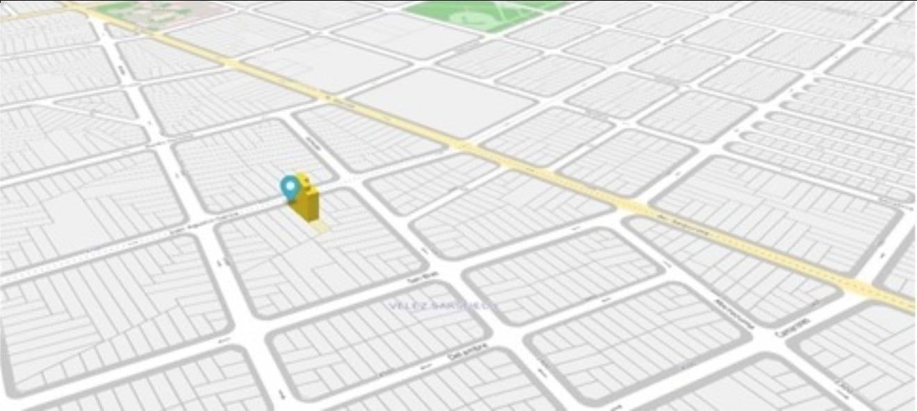 Foto de TERRENO EN VENTA. VELEZ SARSFIELD. PARA 17.20 mts. ALTURA . 5P + 2R., imagen 2